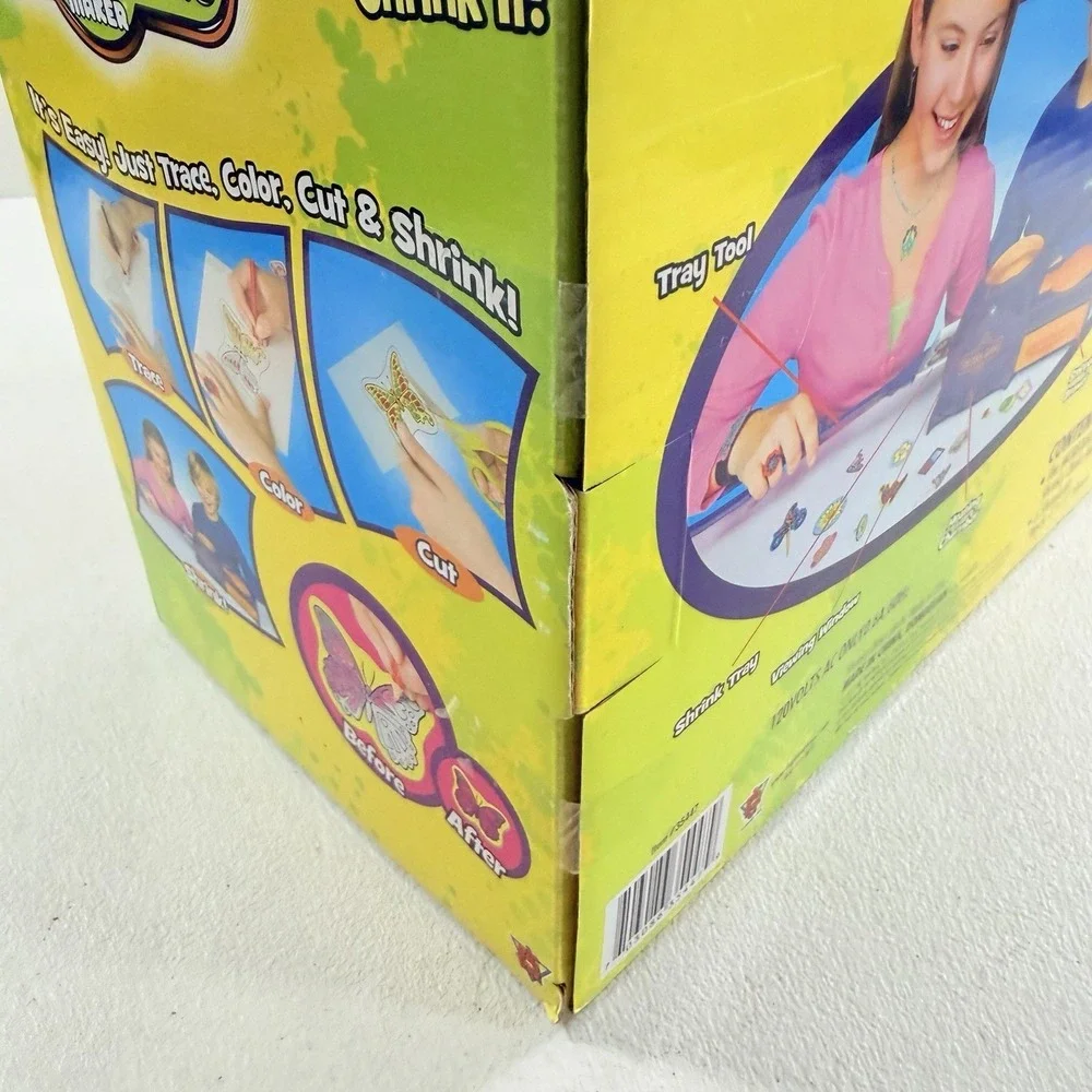The Incredible Shrinky Dinks Maker‎ Big Time Toys 2011 New Sealed